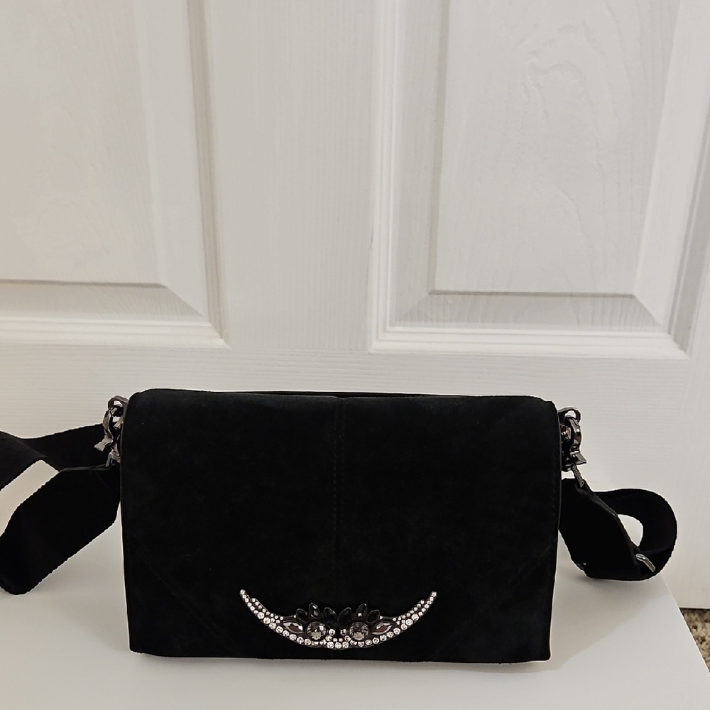 Zadig & Voltaire Lolita Leather Crossbody Bag